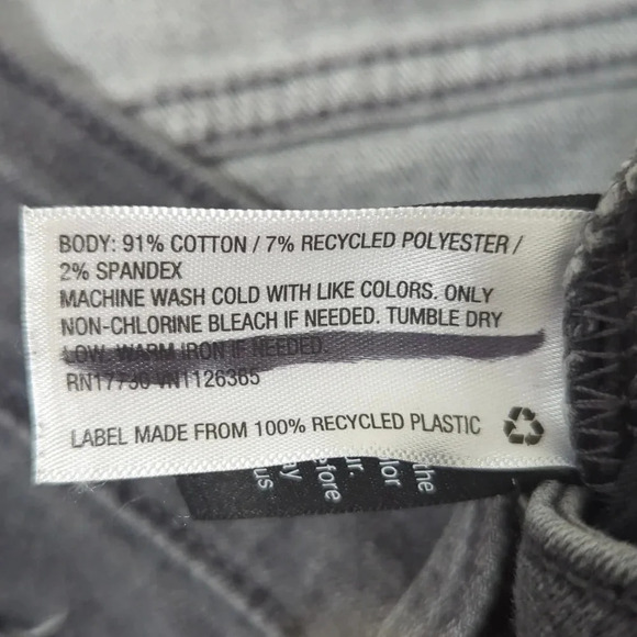 Universal Thread High-Rise Skinny Jeans, Color Gray Wash Size 12S - Picture 15 of 15